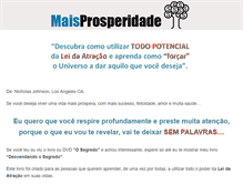 Tablet Screenshot of maisprosperidade.com